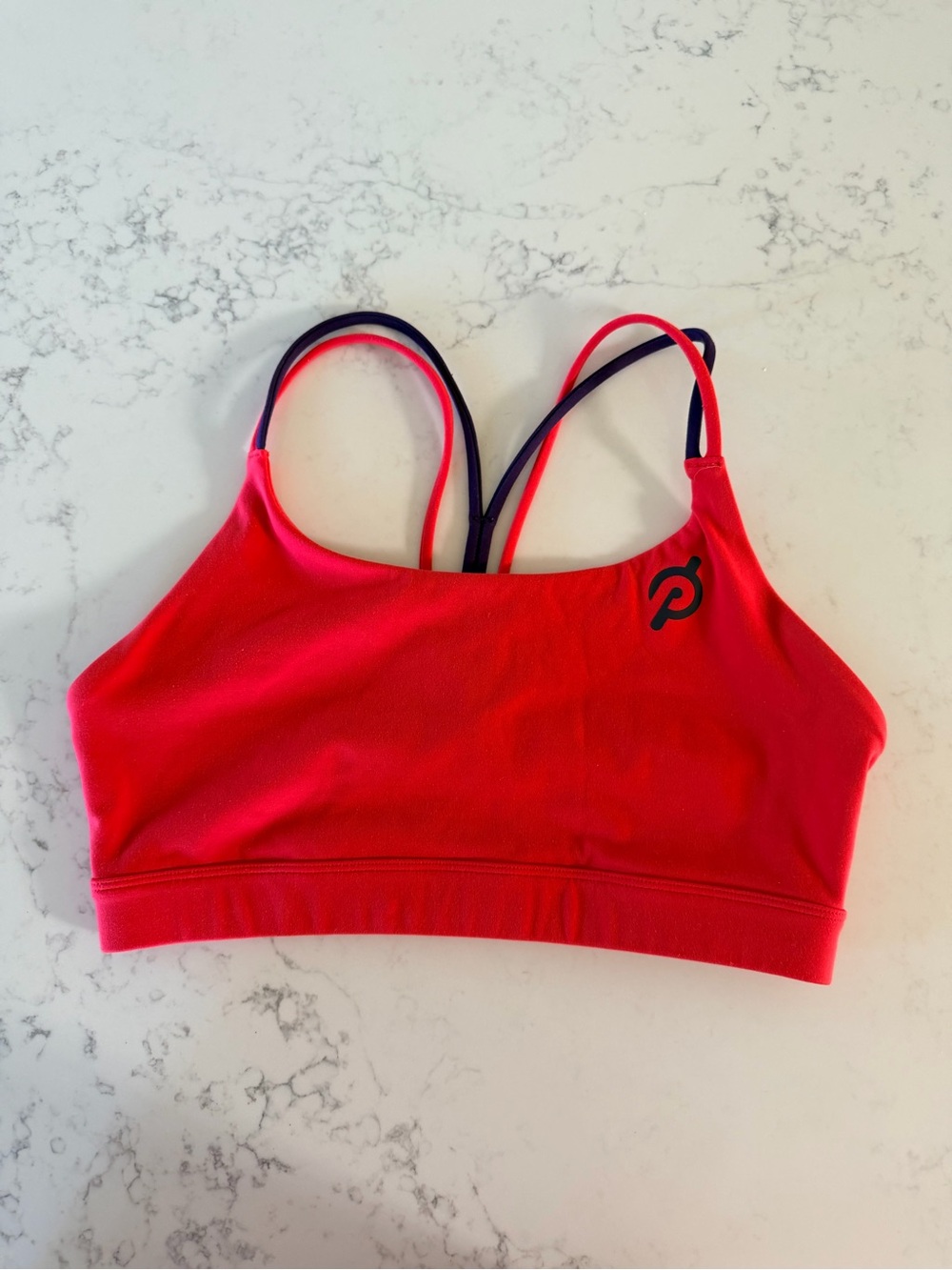 Peloton Pink Sports Bra, Medium